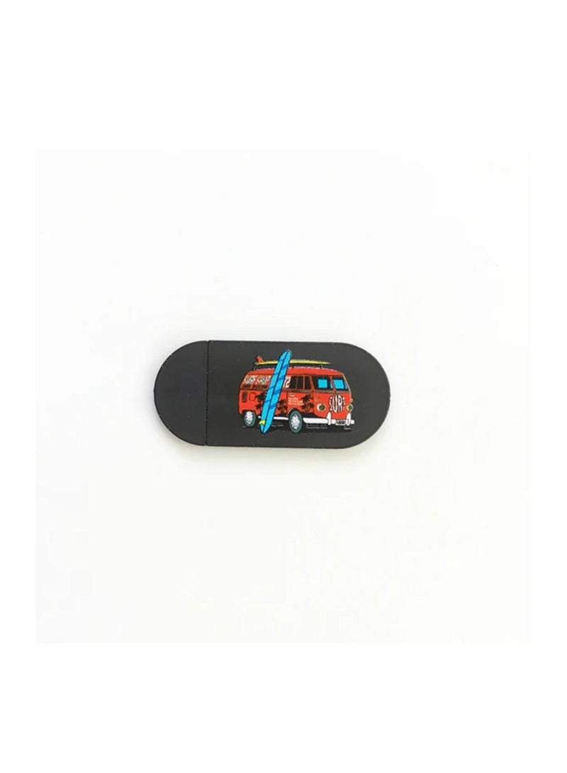 Funsy Laptop Camera Concealer Surf Caravan - Image 2